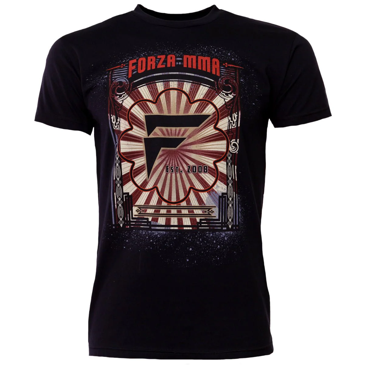 Forza Sports "Awakening" MMA T-Shirt - Black - Image 2