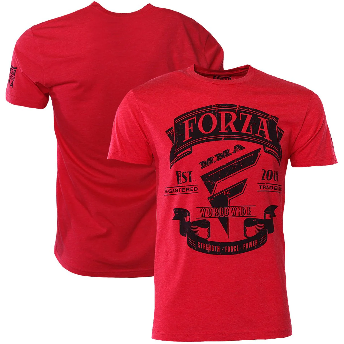 Forza Sports "Origins" MMA T-Shirt - Red