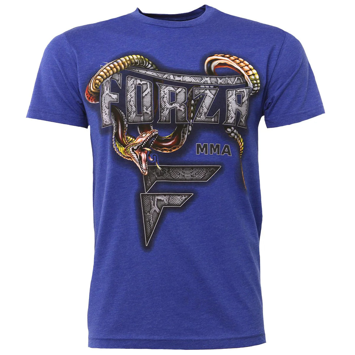 Forza Sports "Slither" MMA T-Shirt - Royal Blue - Image 2