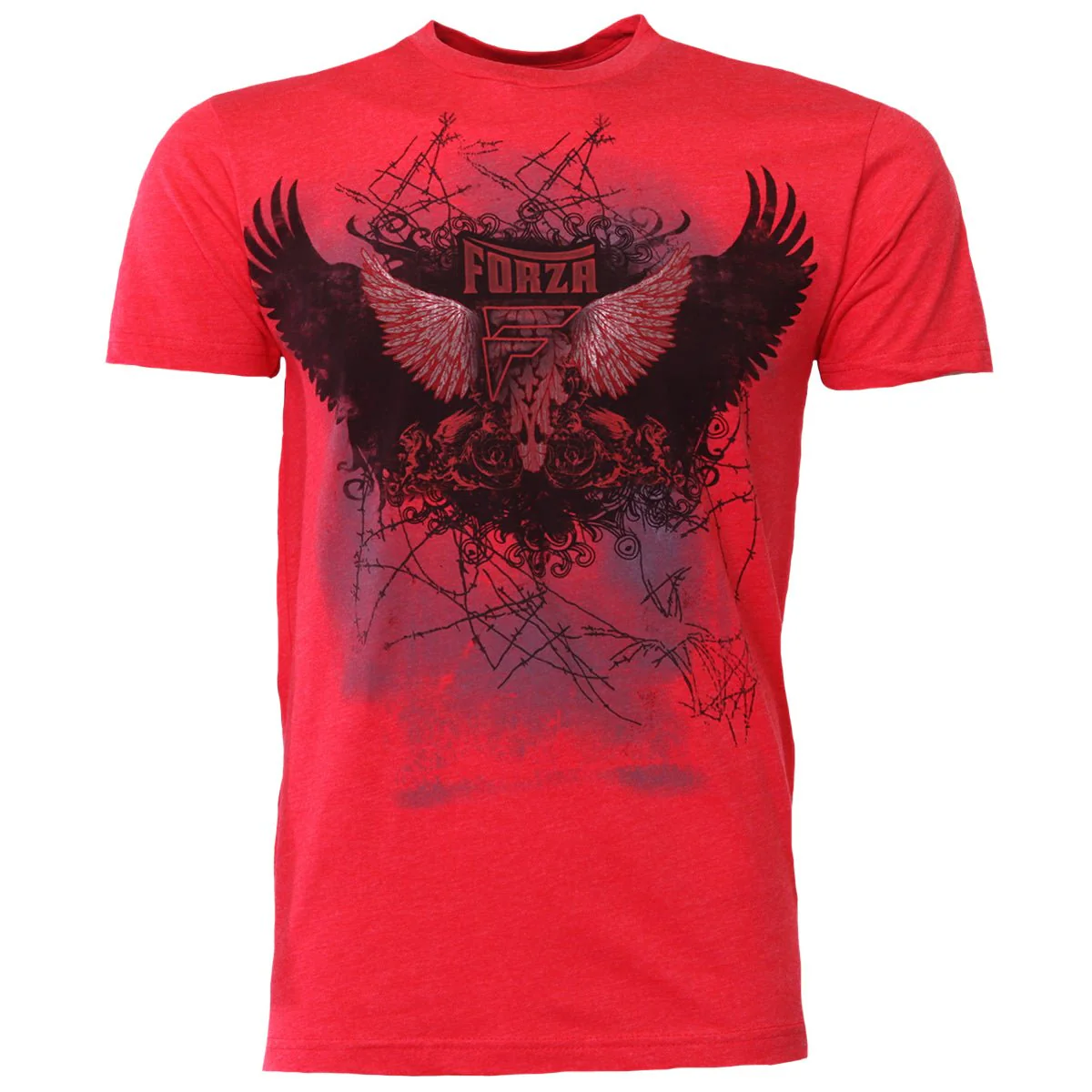 Forza Sports "Soar" MMA T-Shirt - Red - Image 2