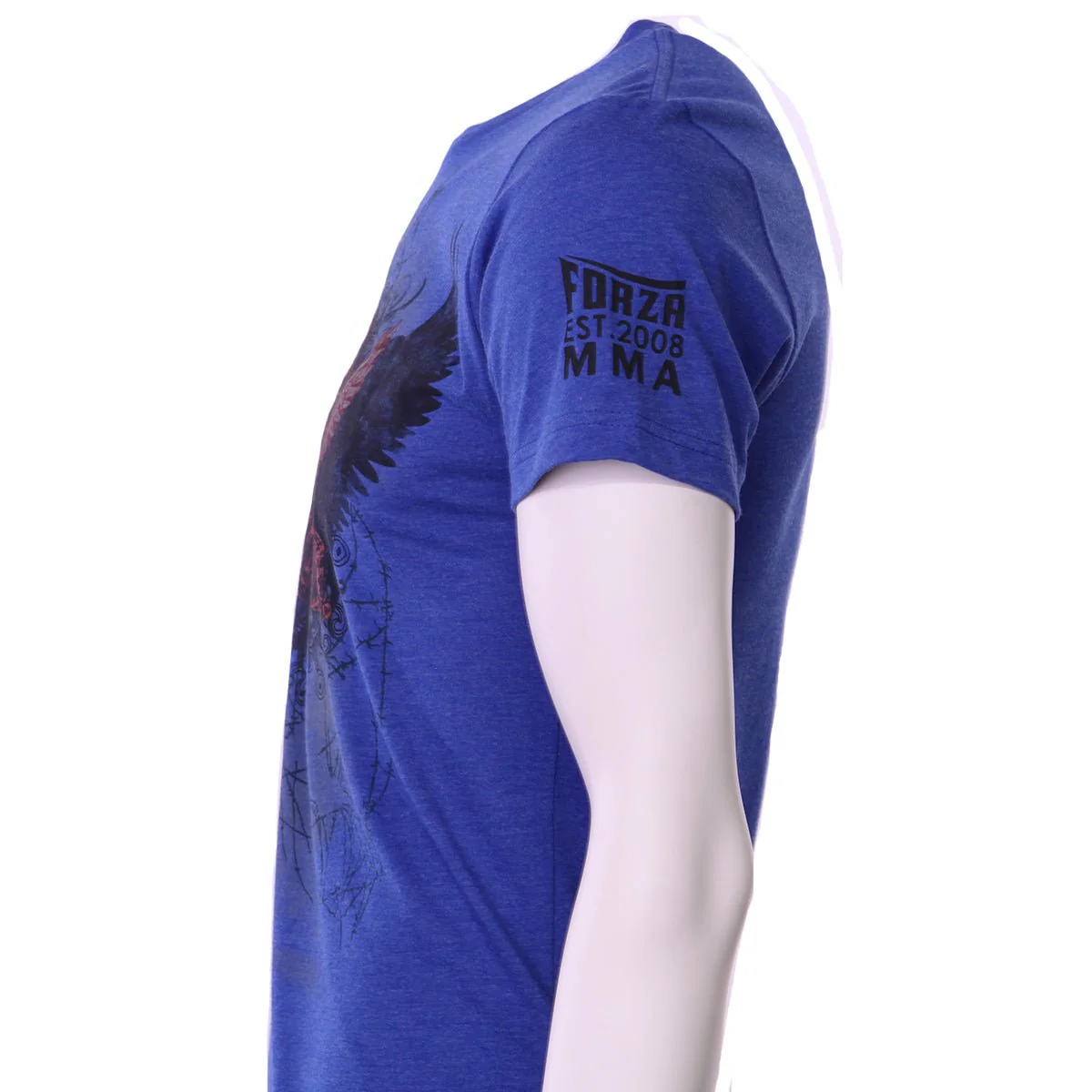 Forza Sports "Soar" MMA T-Shirt - Royal Blue - Image 3