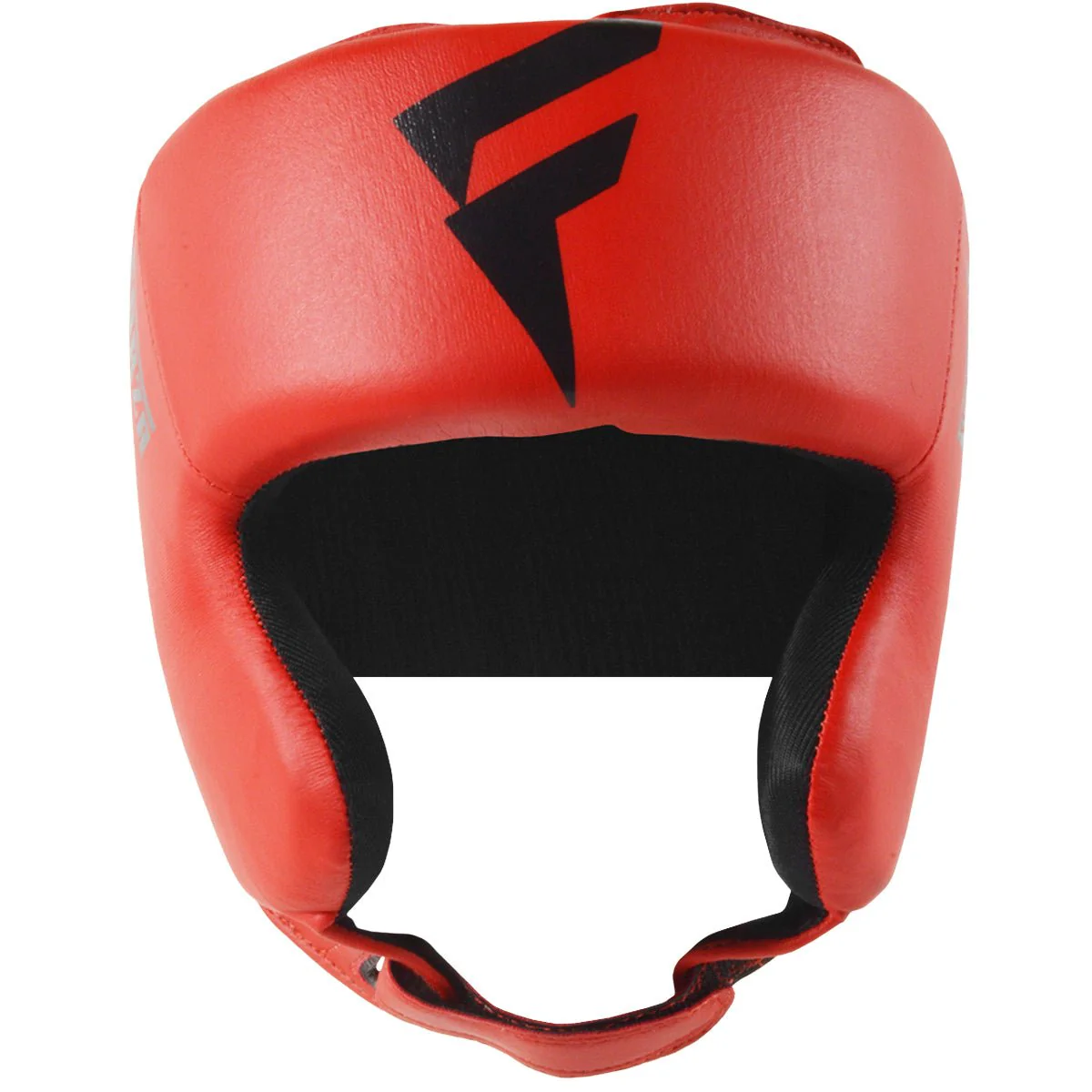 Forza Sports Vinyl Full Face Boxing and MMA Headgear - Red/Black - Image 3