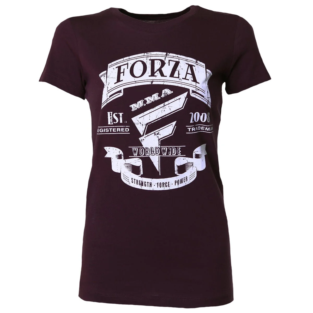Forza Sports Women's "Origins" MMA T-Shirt - Possibly Plum