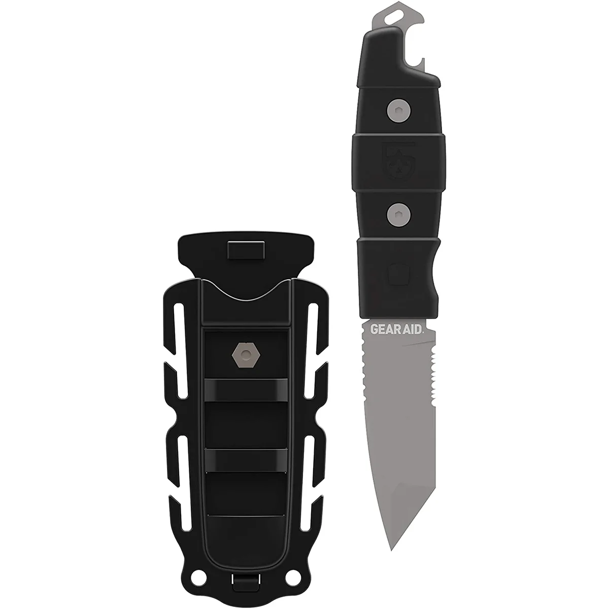 Gear Aid 3" Kotu Tanto Tip Fixed Blade Knife with Sheath - Image 3