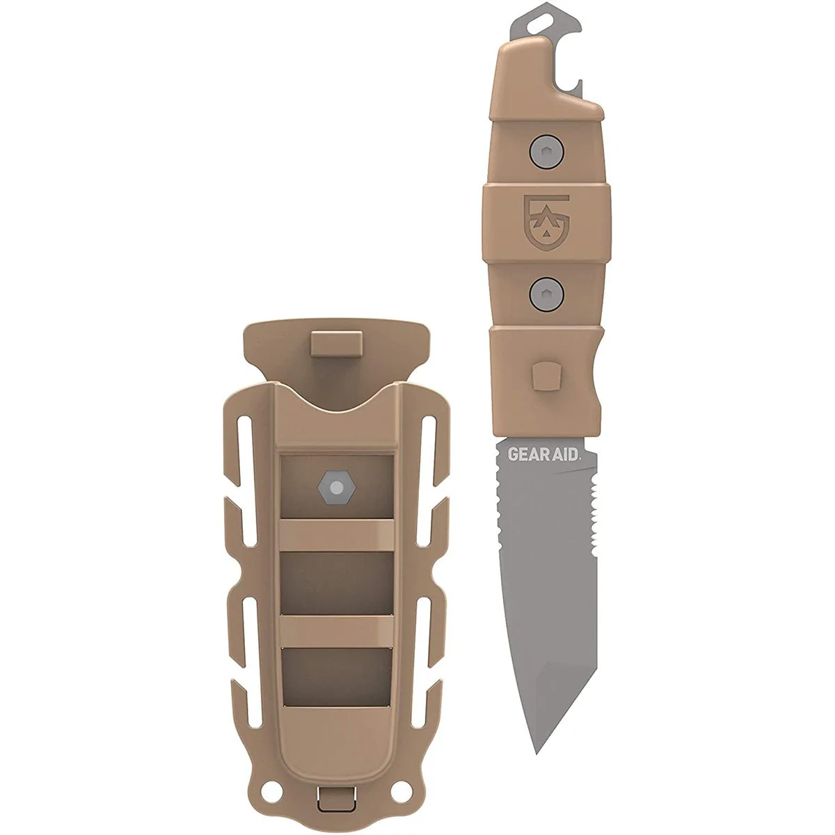 Gear Aid 3" Kotu Tanto Tip Fixed Blade Knife with Sheath - Image 6