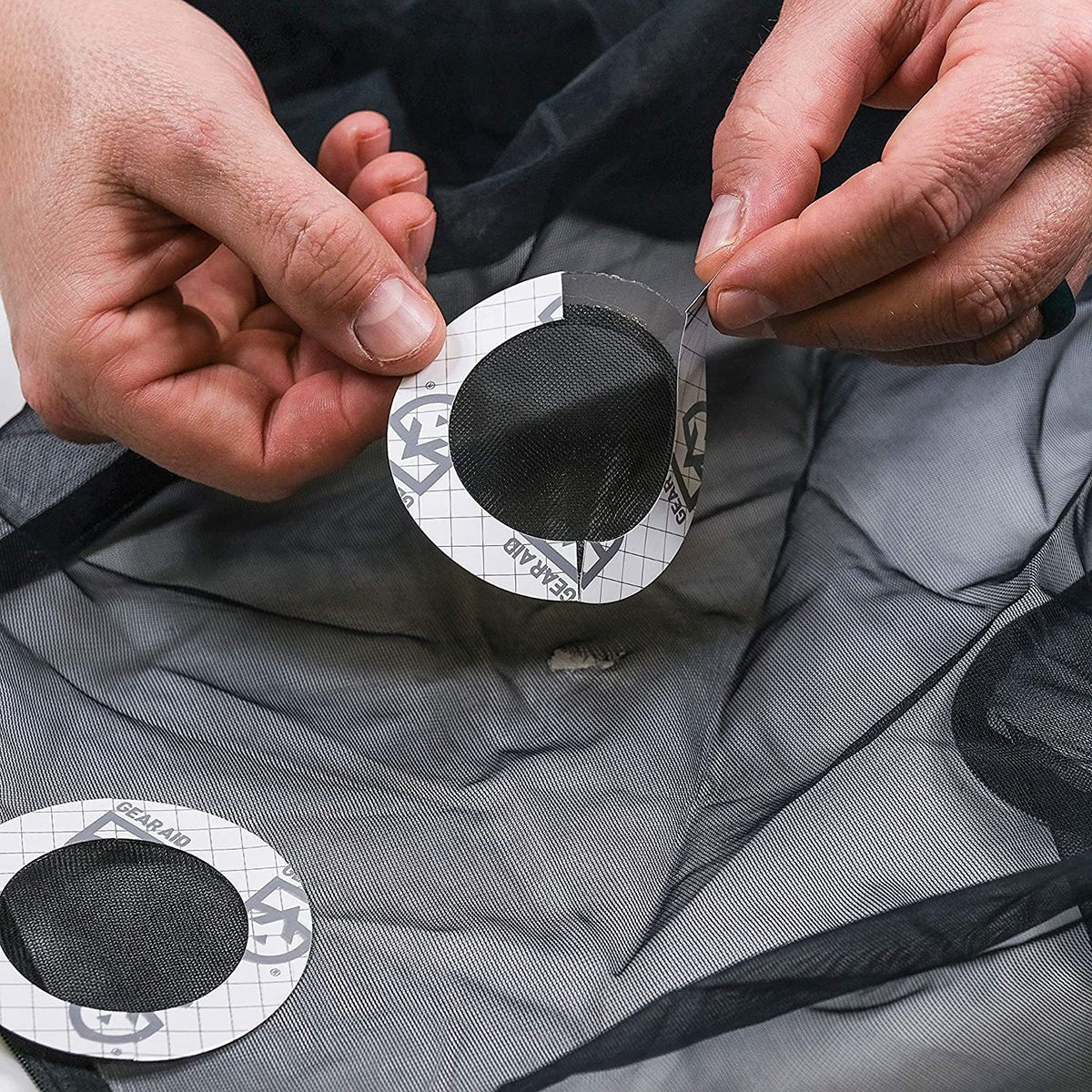 Gear Aid 3" Round Tenacious Tape Mesh Repair Patches - 2-Pack - Image 3