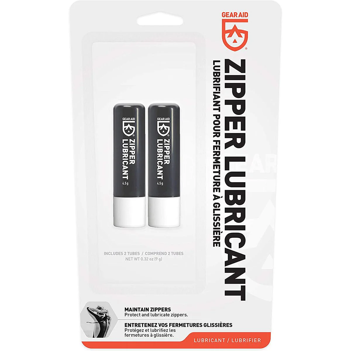 Gear Aid 4.5g Zipper Lubricant Stick - 2-Pack - Image 2
