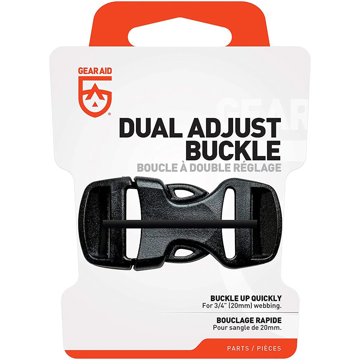 Gear Aid Dual Adjust No-Sew Replacement Buckle - 2-Pack - Image 10