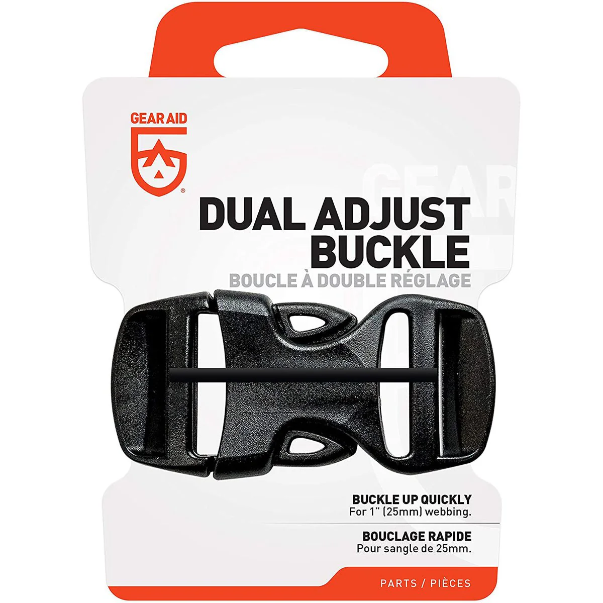 Gear Aid Dual Adjust No-Sew Replacement Buckle - 2-Pack - Image 12