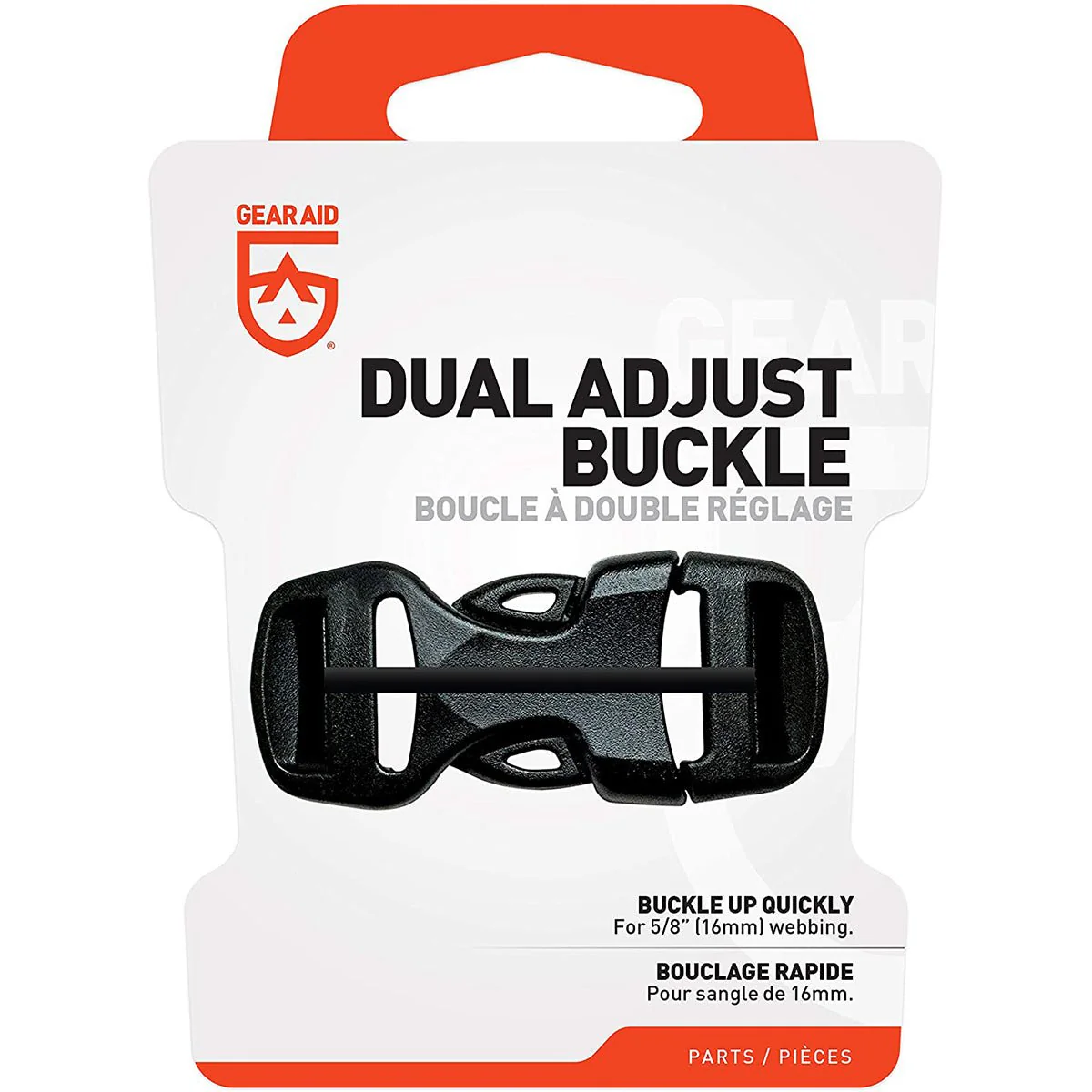 Gear Aid Dual Adjust No-Sew Replacement Buckle - 2-Pack - Image 2