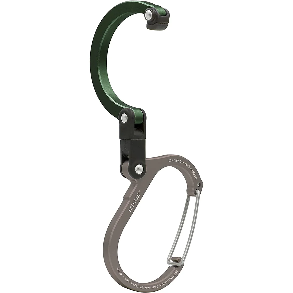 Gear Aid Heroclip Small Hybrid Camping Gear Clip - Image 13
