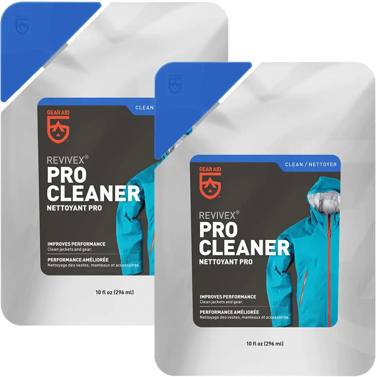 Gear Aid Revivex 10 oz. Outerwear Pro Cleaner - 2-Pack