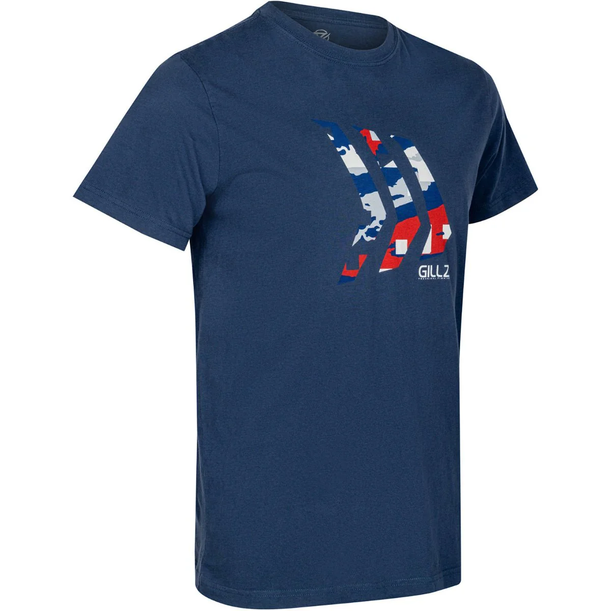 Gillz Contender Series 3 Gillz USA Tek Fill T-Shirt - Dress Blues - Image 2