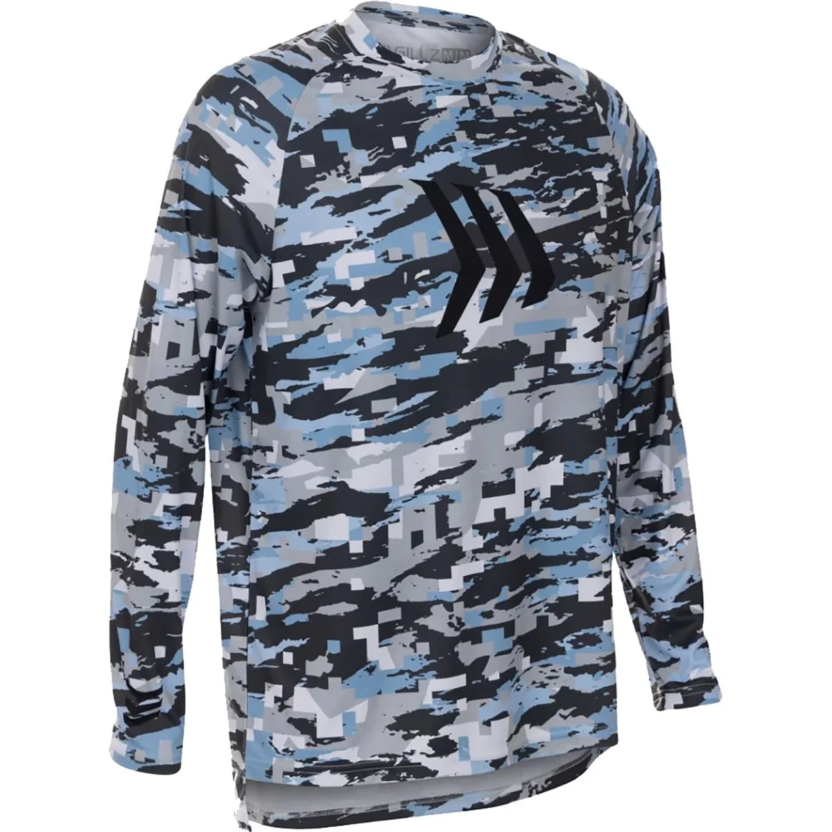 Gillz Contender Series Tek UV Long Sleeve T-Shirt - Powder Blue - Image 2