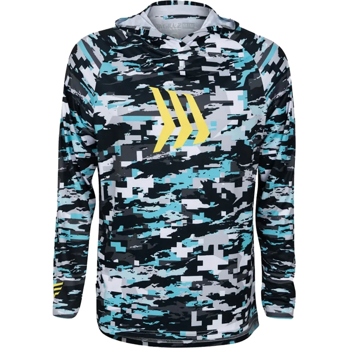Gillz Contender Series Tek UV Pullover Hoodie - Aruba Blue