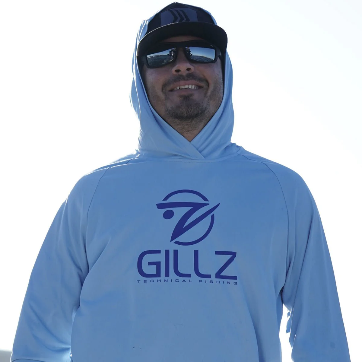 Gillz Contender Series UV Pullover Hoodie - Powder Blue - Image 3
