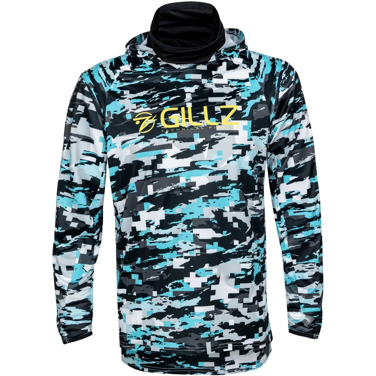 Gillz Pro Series Tek UV Pullover Hoodie - Aruba Blue