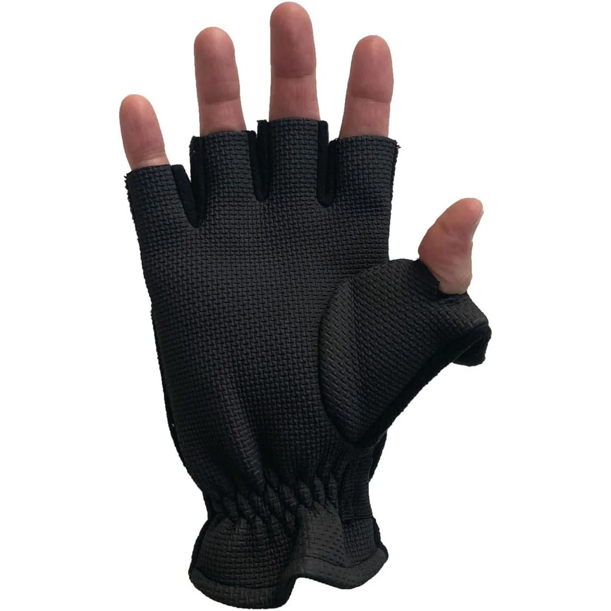 Glacier Glove Alaska River Series Flip Mitts - Black - Image 2