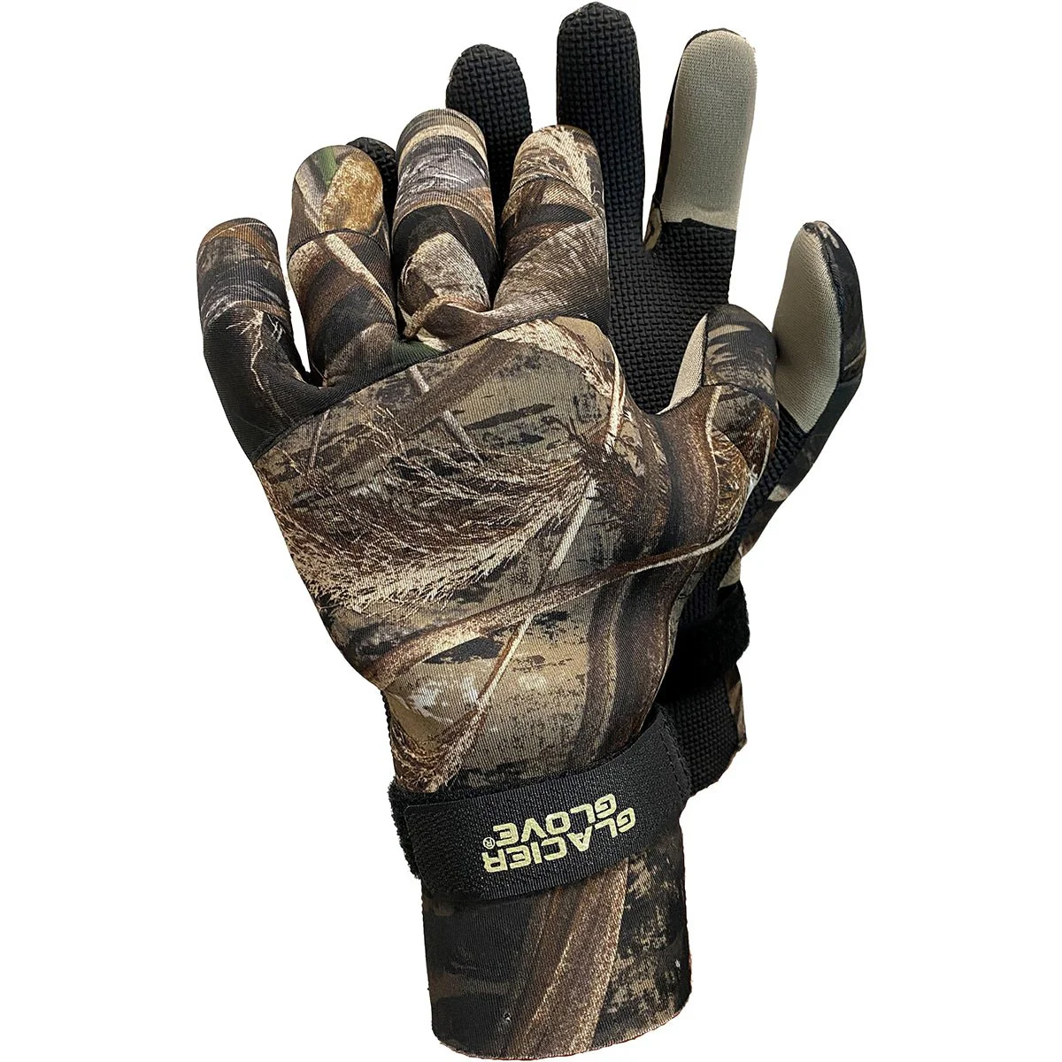 Glacier Glove Bristol Bay Full Finger Gloves - Realtree Max-5
