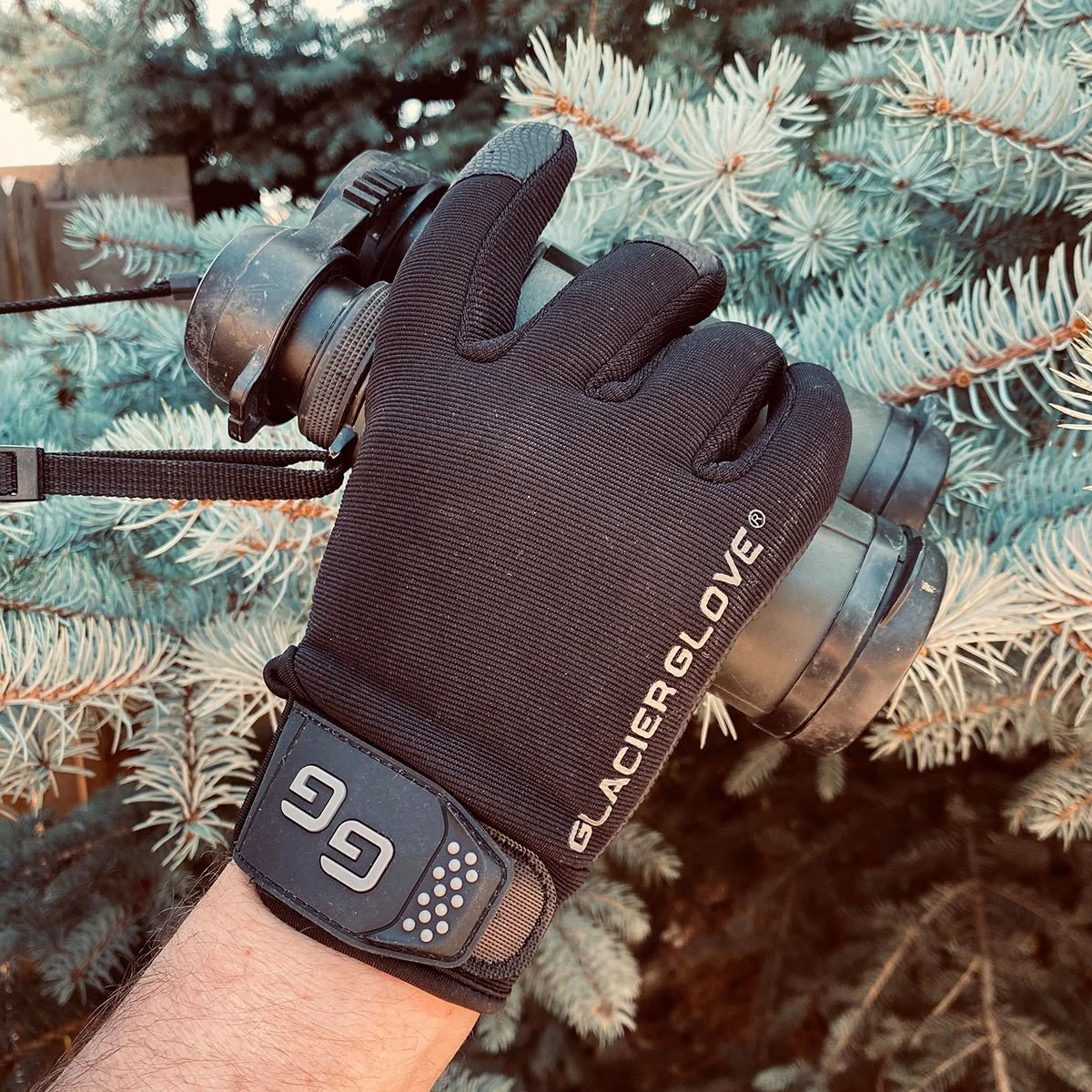 Glacier Glove Elite Tactical Full Finger Gloves - Black - Image 3