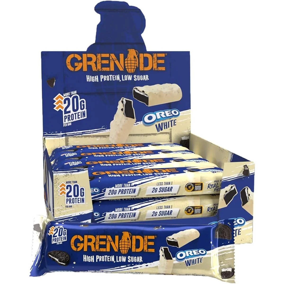 Grenade Low Sugar Protein Bars 12-Pack - Image 29