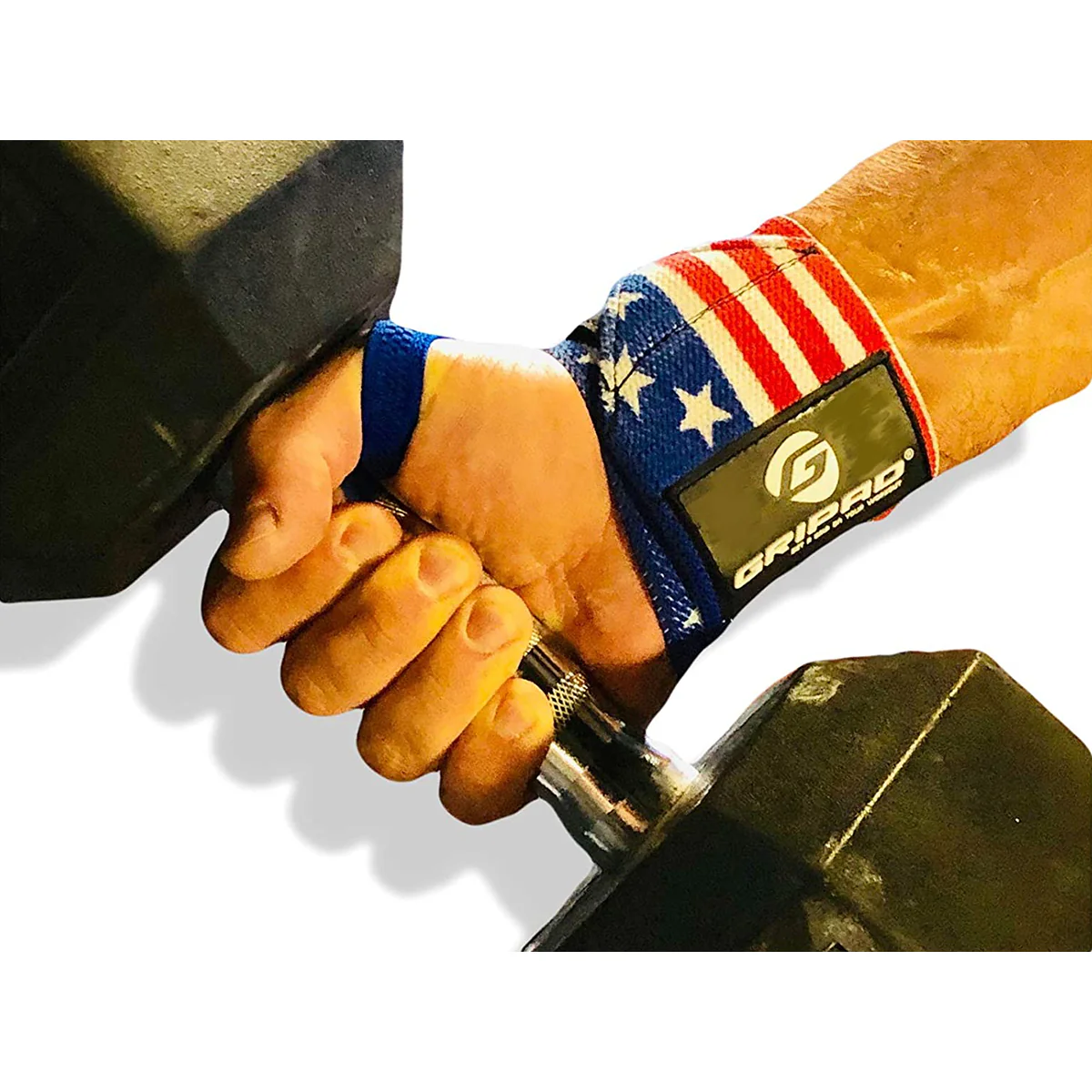 Gripad 12" x 3" Weight Lifting Support Wrist Wraps - Image 4