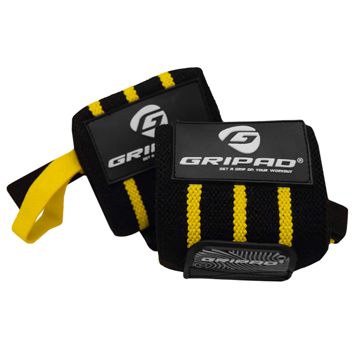 Gripad 12" x 3" Weight Lifting Support Wrist Wraps - Image 9