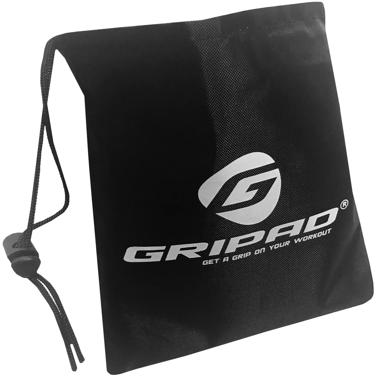 Gripad 7" x 6.5" Nylon Sports Accessories Storage Pouch - Black - Image 2