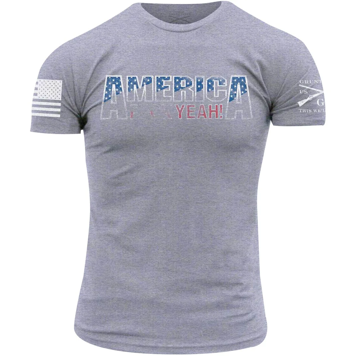 Grunt Style America, F*ck Yeah 2.0 T-Shirt - Image 3