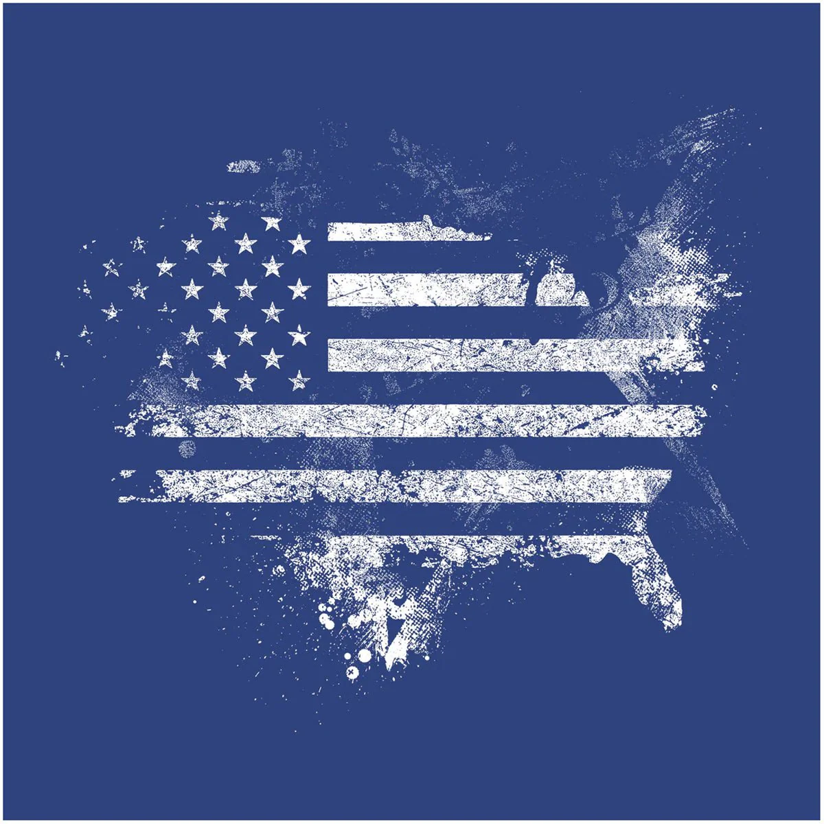 Grunt Style American Acid T-Shirt - Royal - Image 2