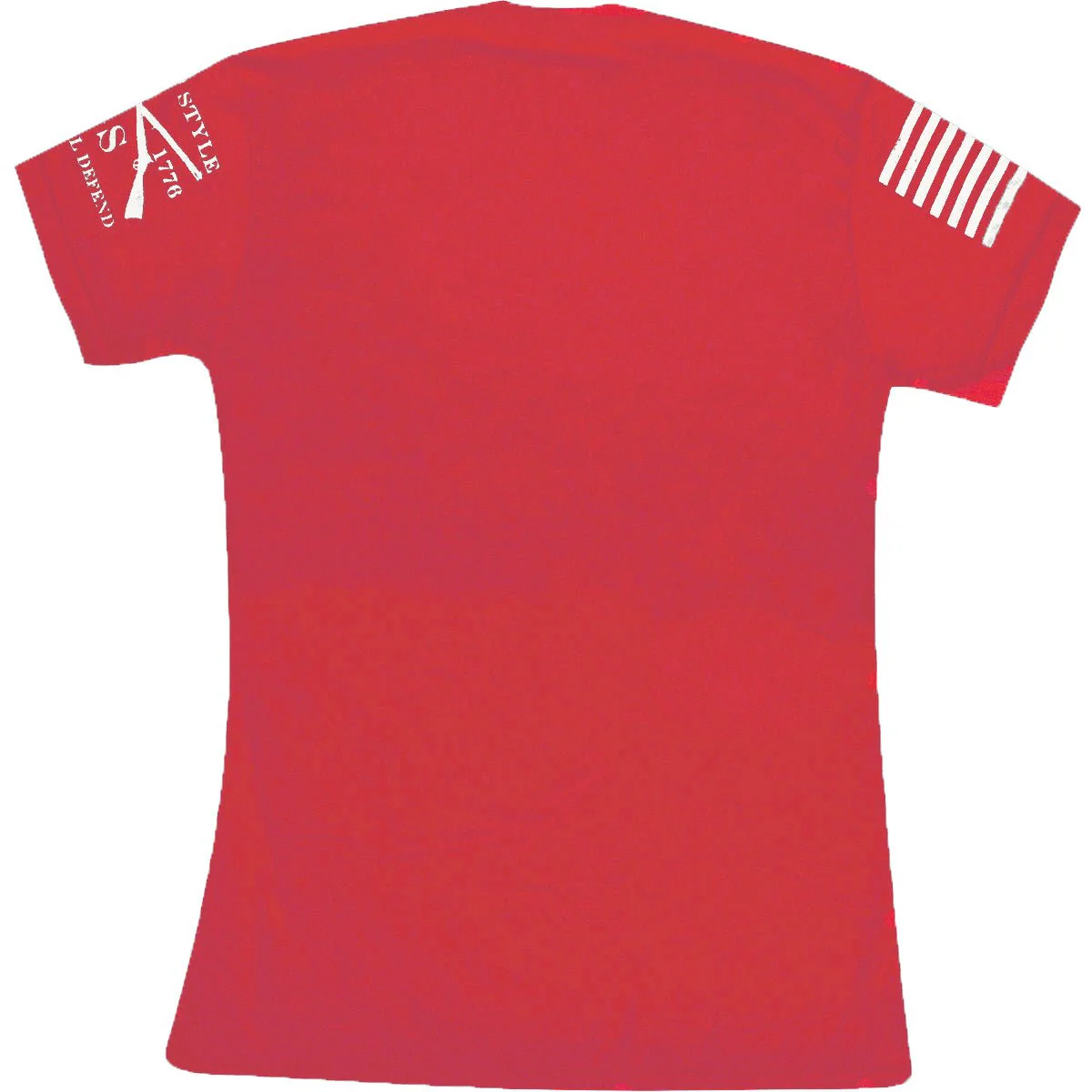 Grunt Style Basic American Star T-Shirt - Cardinal - Image 2