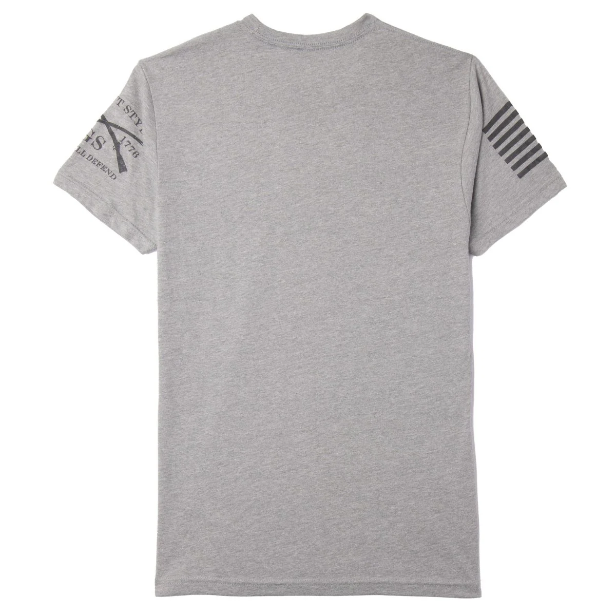 Grunt Style Basic Crewneck T-Shirt - Dark Heather Gray - Image 2