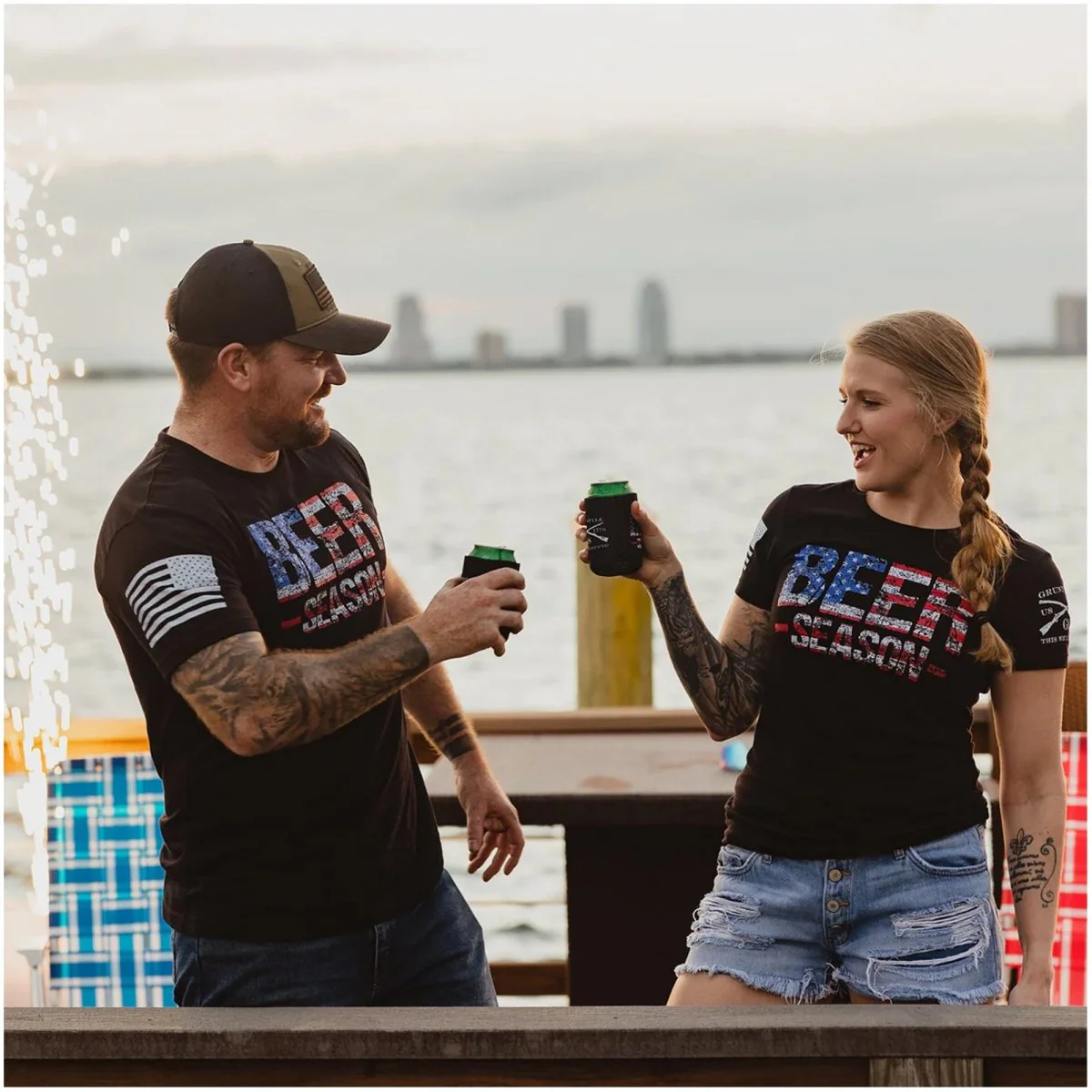 Grunt Style Beer Season T-Shirt - Black - Image 8