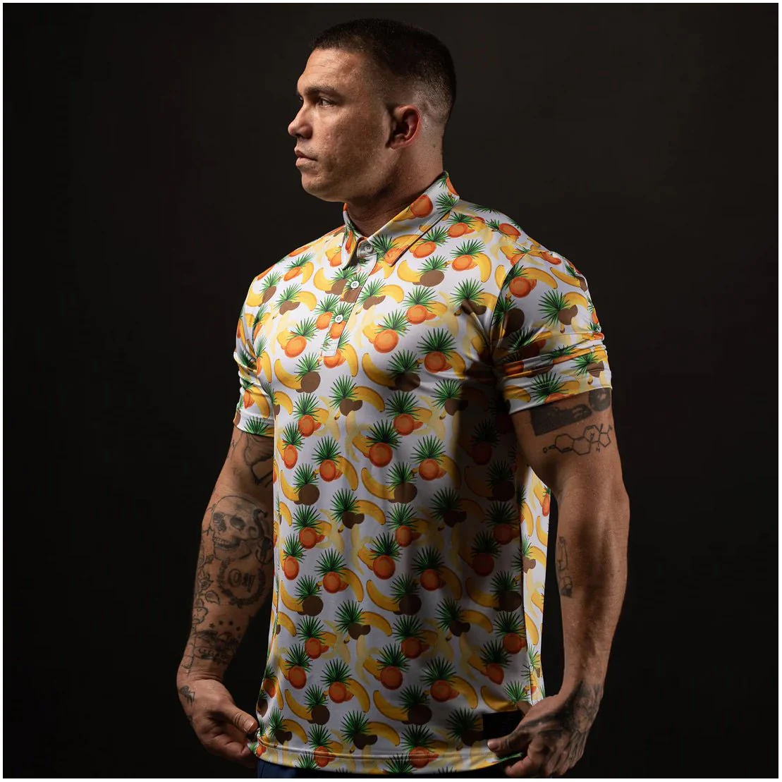Grunt Style Button Down Polo Shirt - Image 3