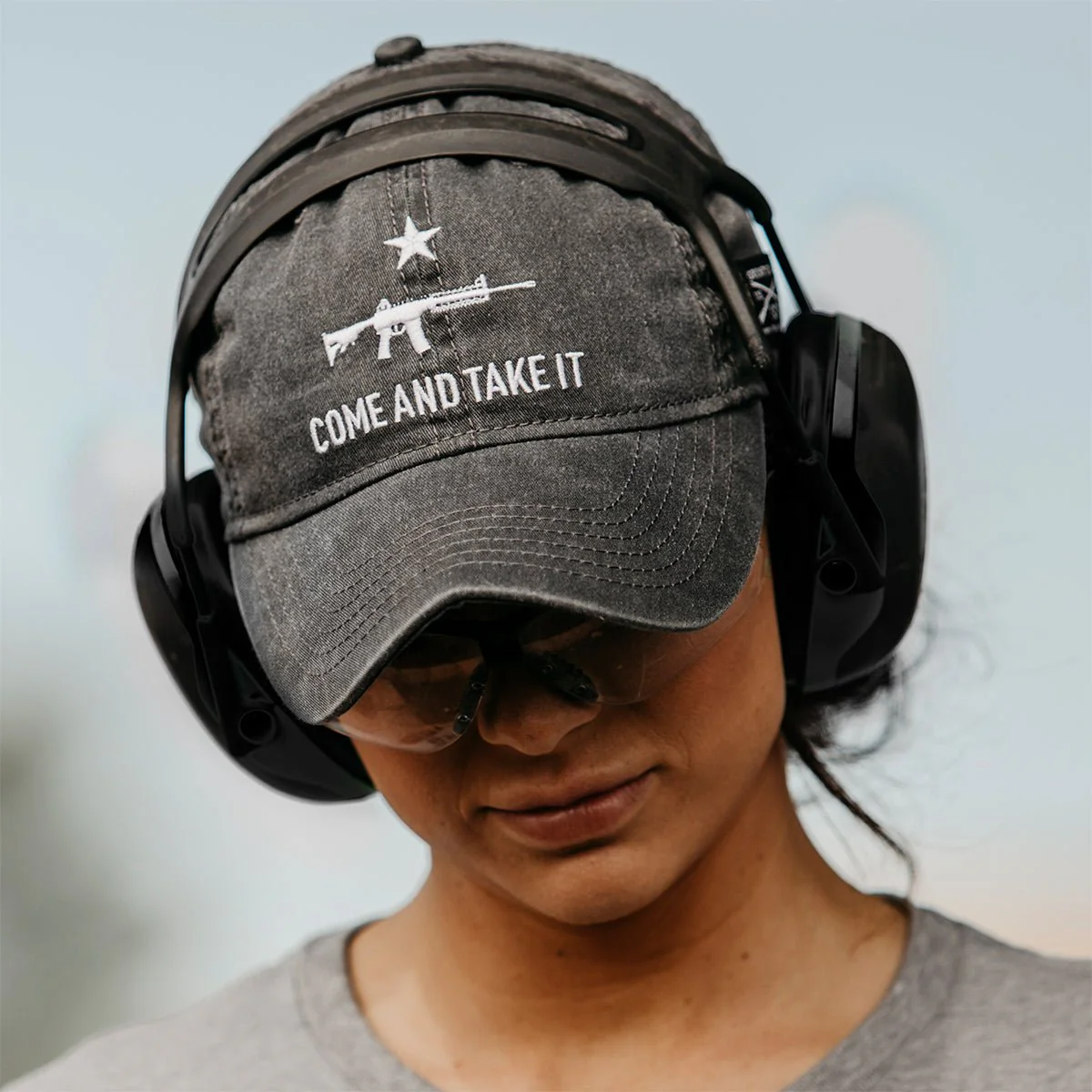 Grunt Style Come And Take It 2A Edition Hat - Charcoal - Image 2