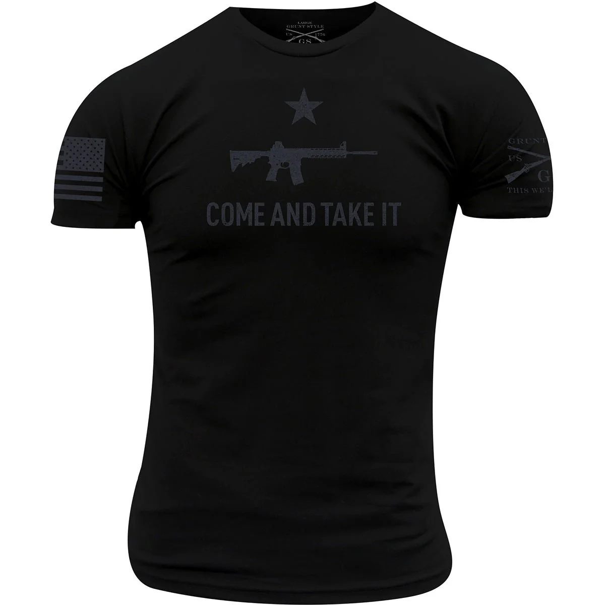 Grunt Style Come and Take It 2A Edition T-Shirt - Black