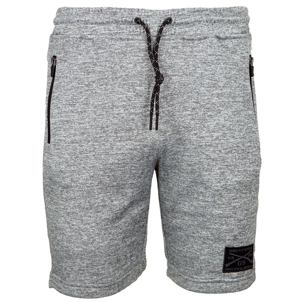 Grunt Style Commando Lounge Fleece Shorts - Gray