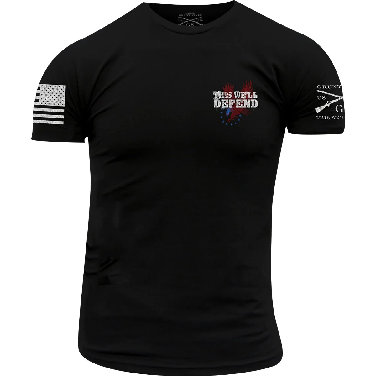 Grunt Style Creed T-Shirt - Black - Image 2