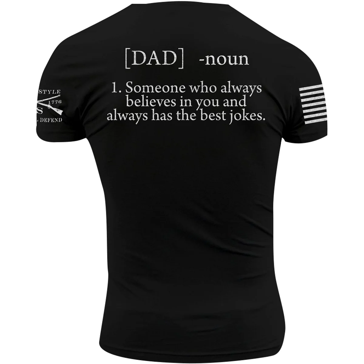 Grunt Style Dad Defined T-Shirt - Black - Image 3