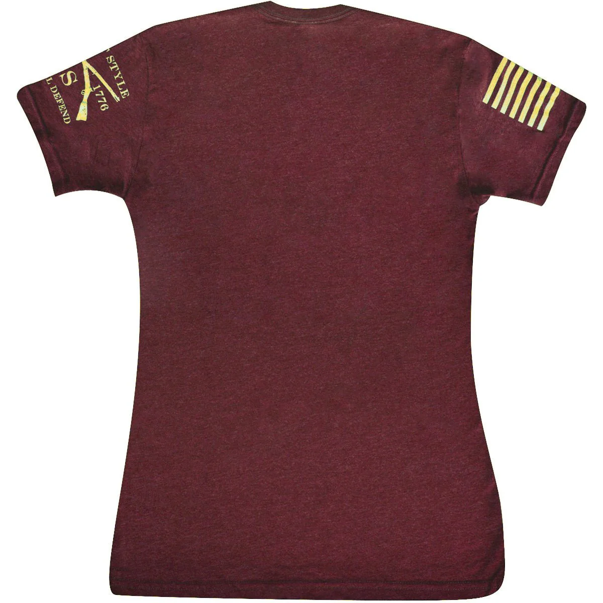 Grunt Style DILF T-Shirt - Maroon - Image 2