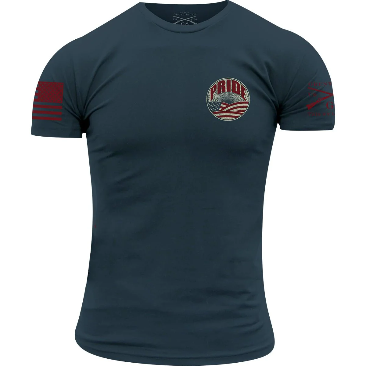 Grunt Style Ethos T-Shirt - Blue - Image 2