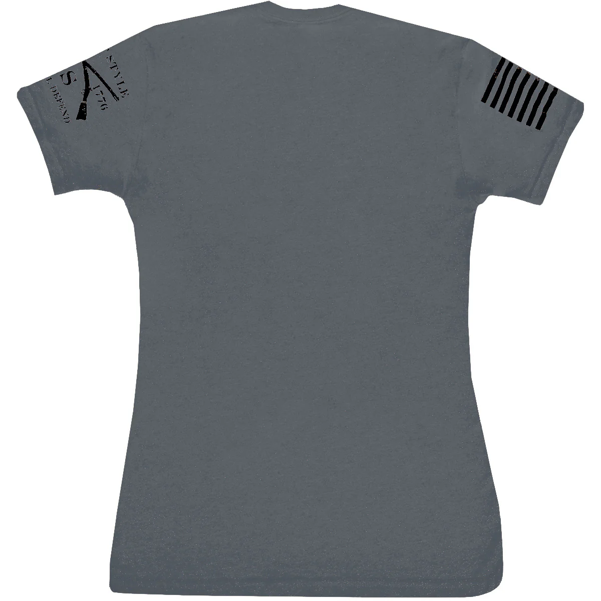 Grunt Style Gadsden Basic T-Shirt - Heavy Metal - Image 2