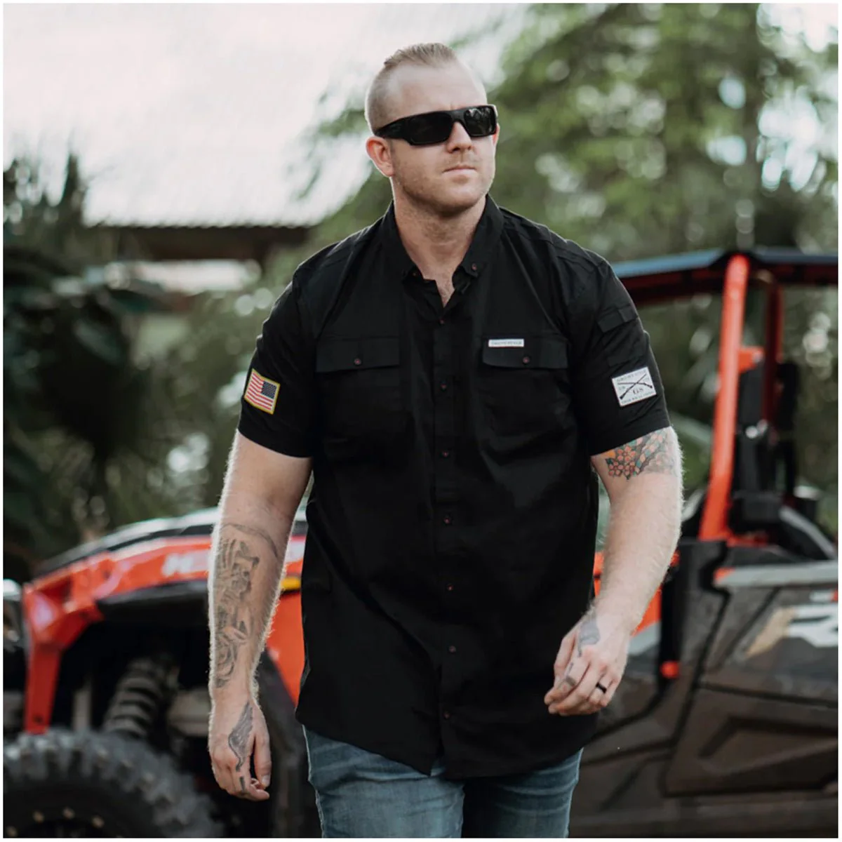 Grunt Style Garage Button Down Shirt - Image 2