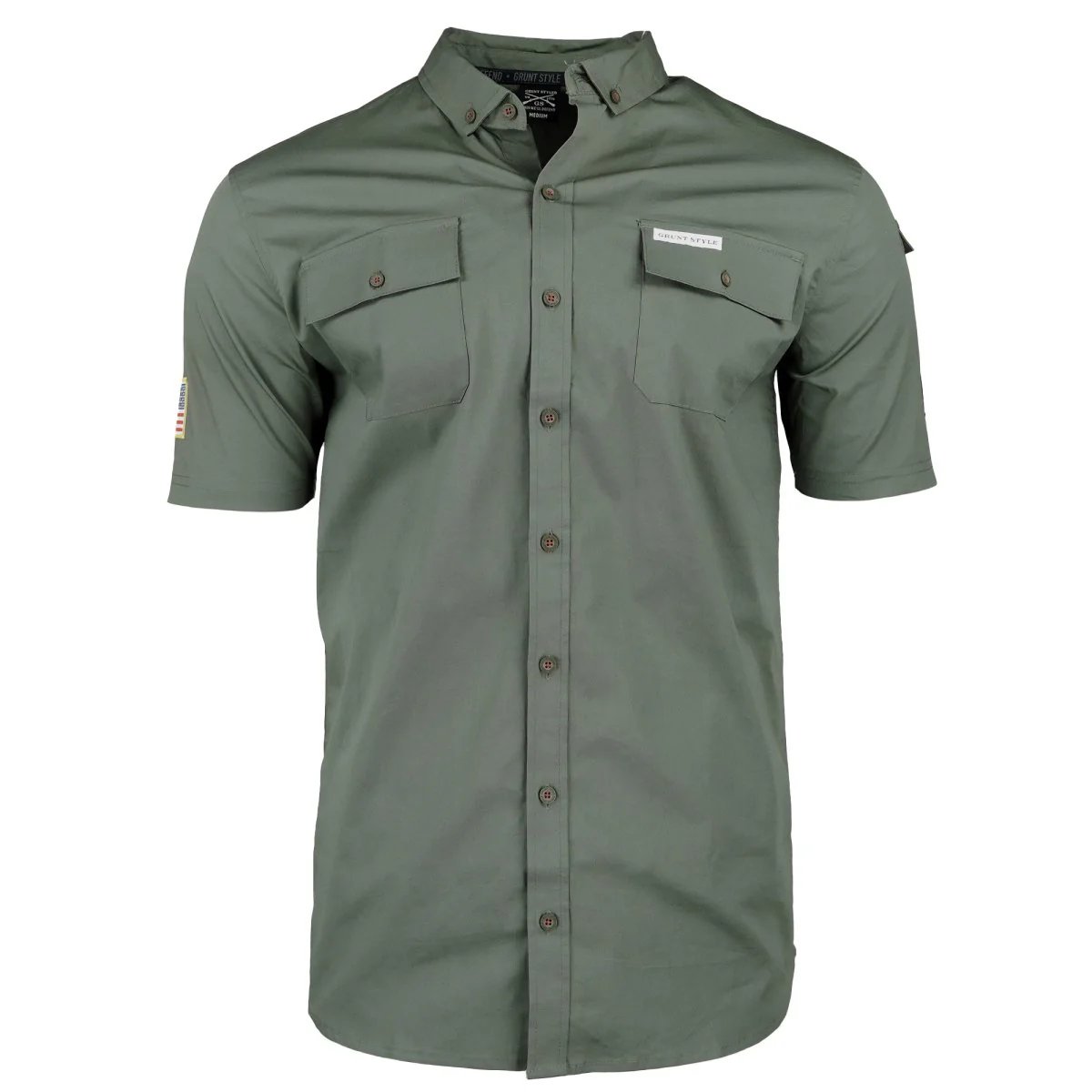 Grunt Style Garage Button Down Shirt - Image 8