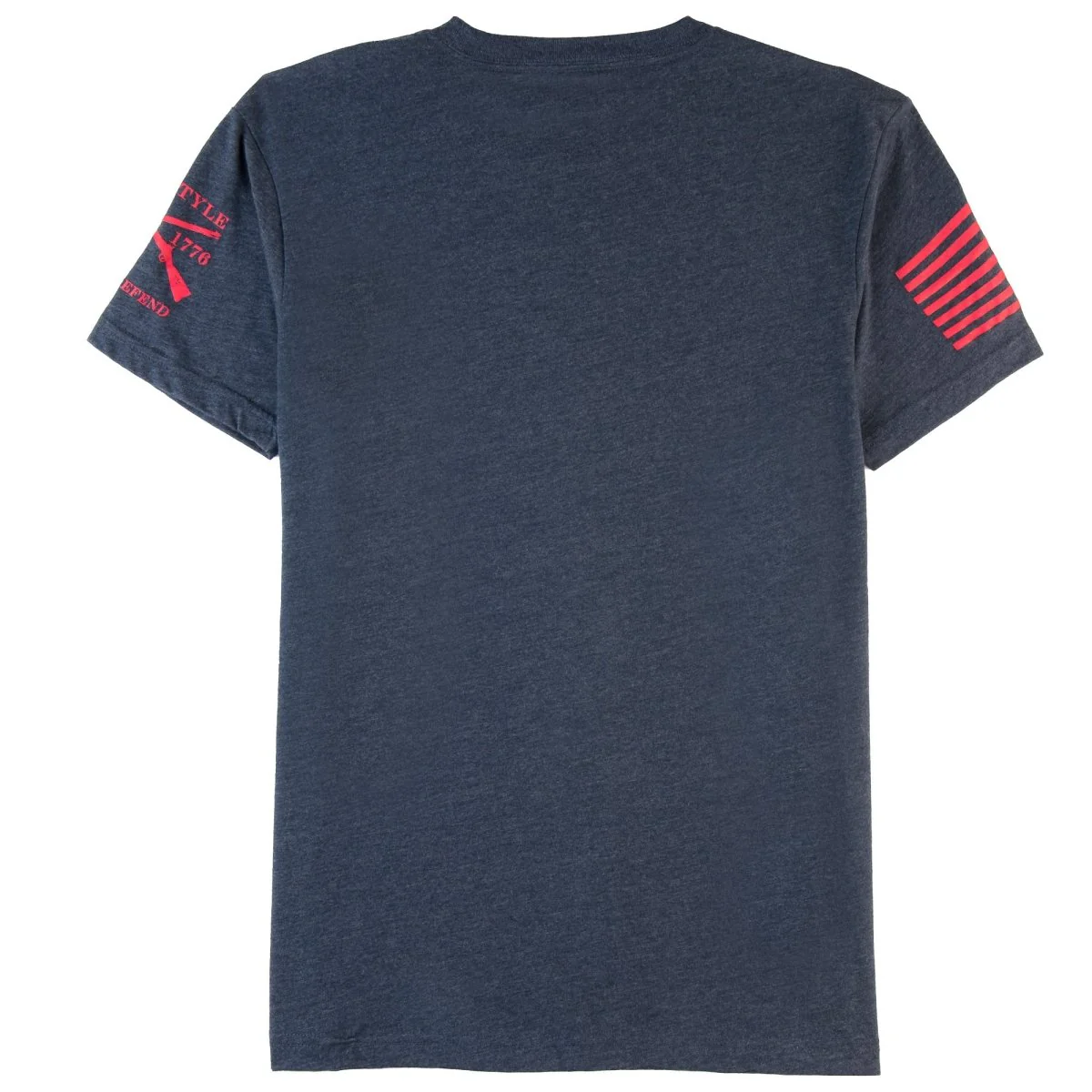 Grunt Style Grumpy Old Patriot T-Shirt - Midnight Navy - Image 2