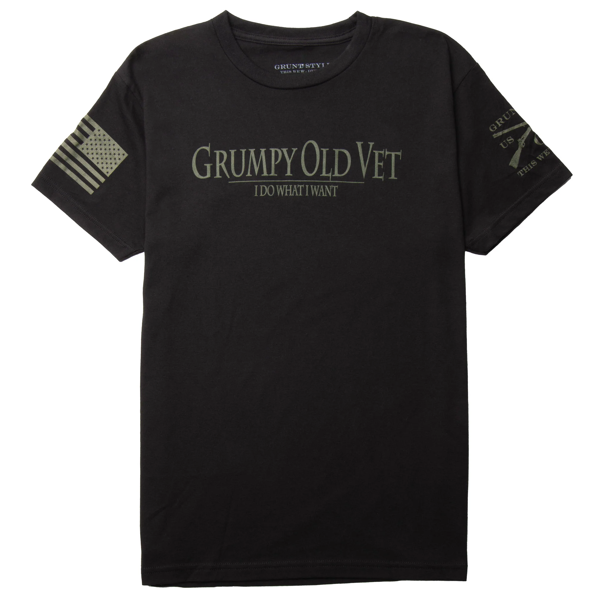 Grunt Style Grumpy Old Vet T-Shirt - Image 4