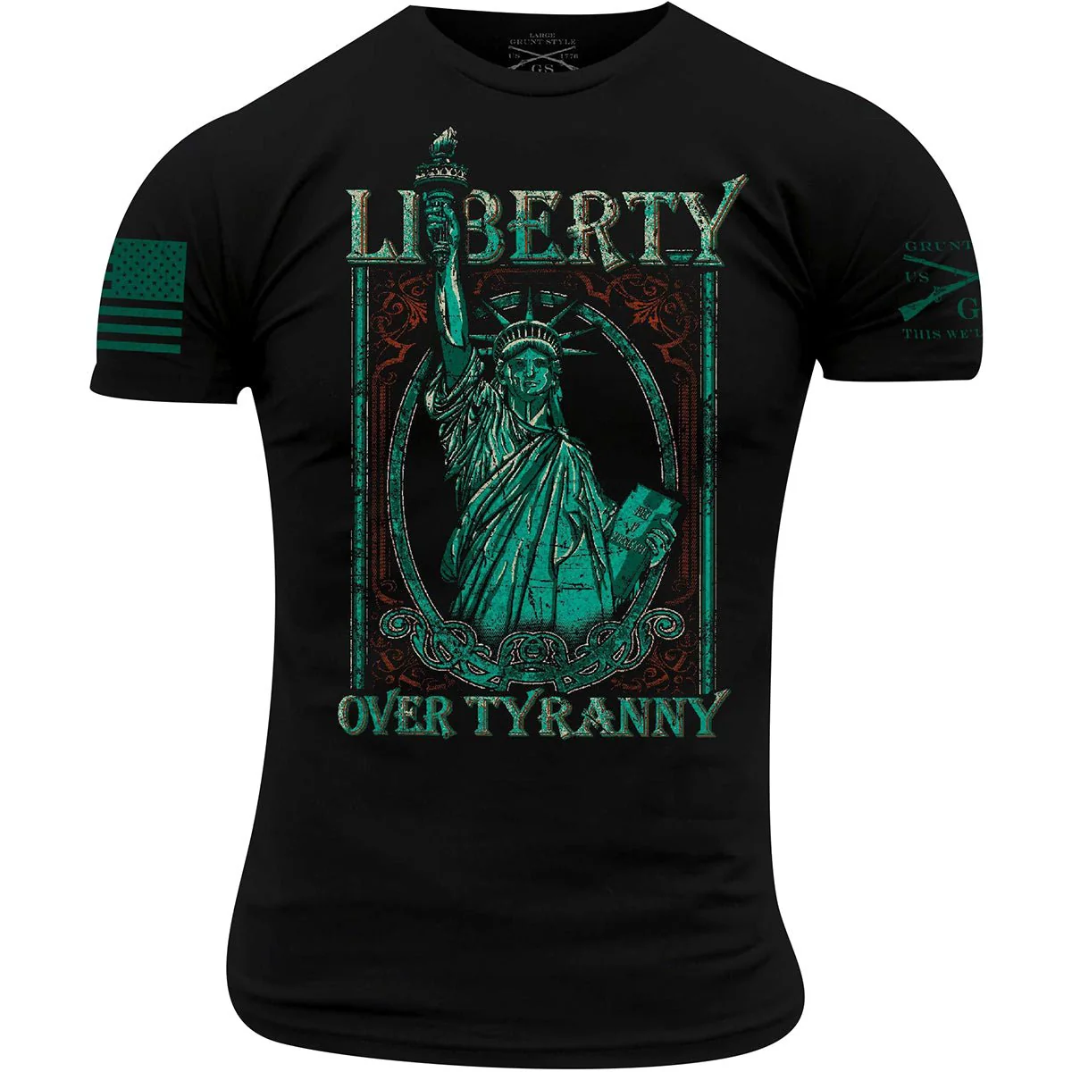 Grunt Style Liberty Over Tyranny T-Shirt - Black