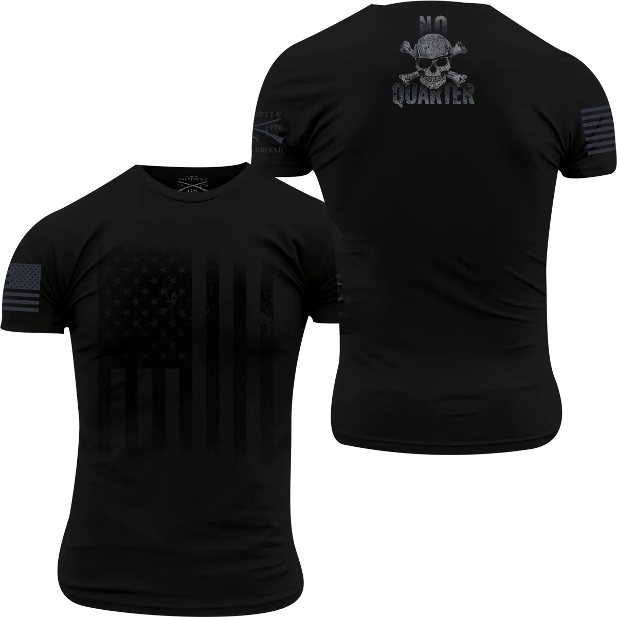 Grunt Style No Quarter T-Shirt - Black