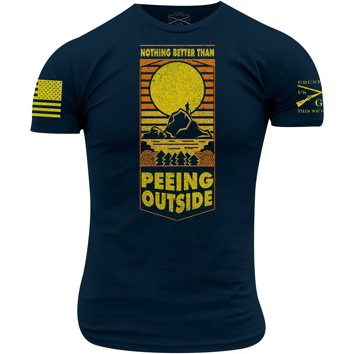 Grunt Style Nothing Better T-Shirt - Blue
