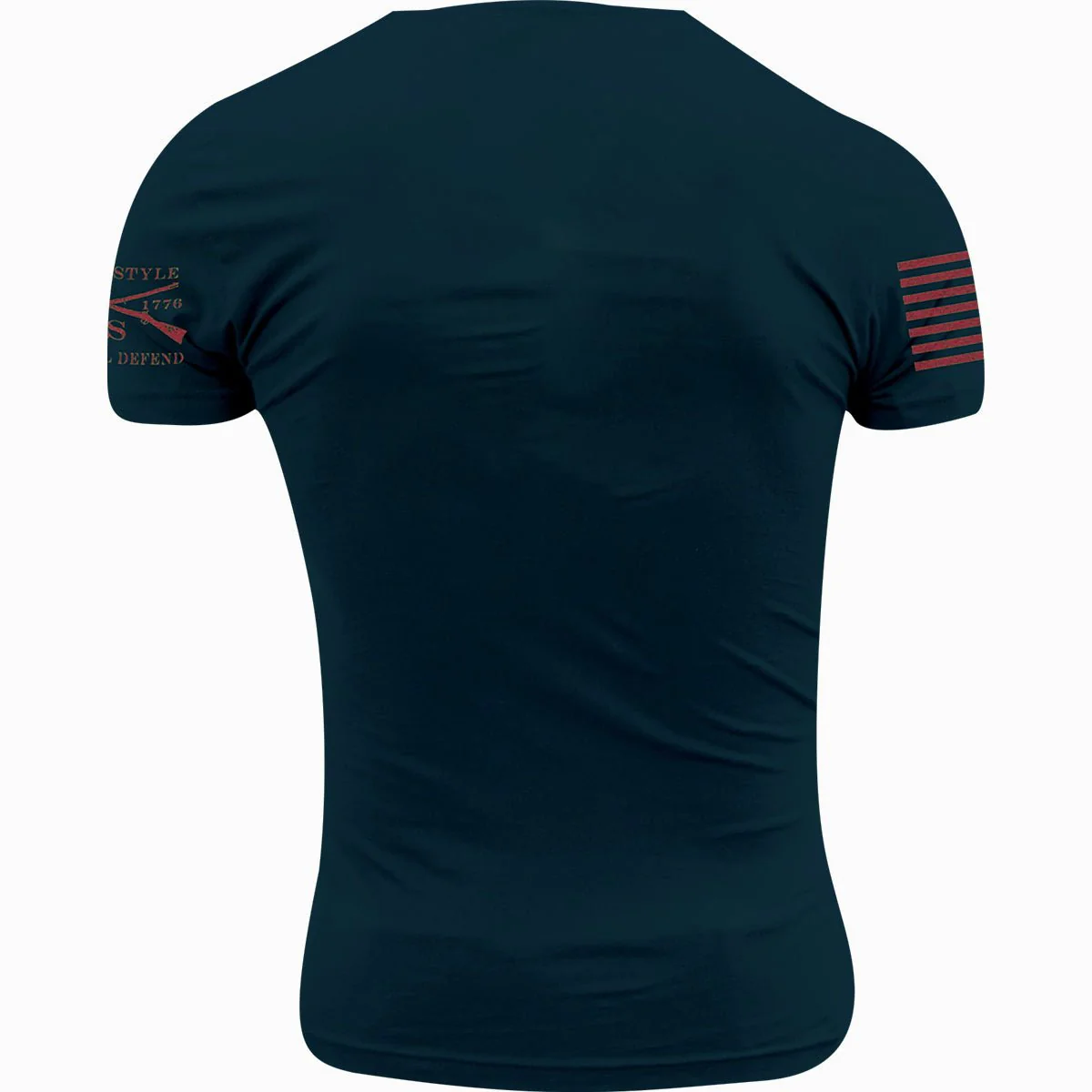 Grunt Style One Nation T-Shirt - Navy - Image 2